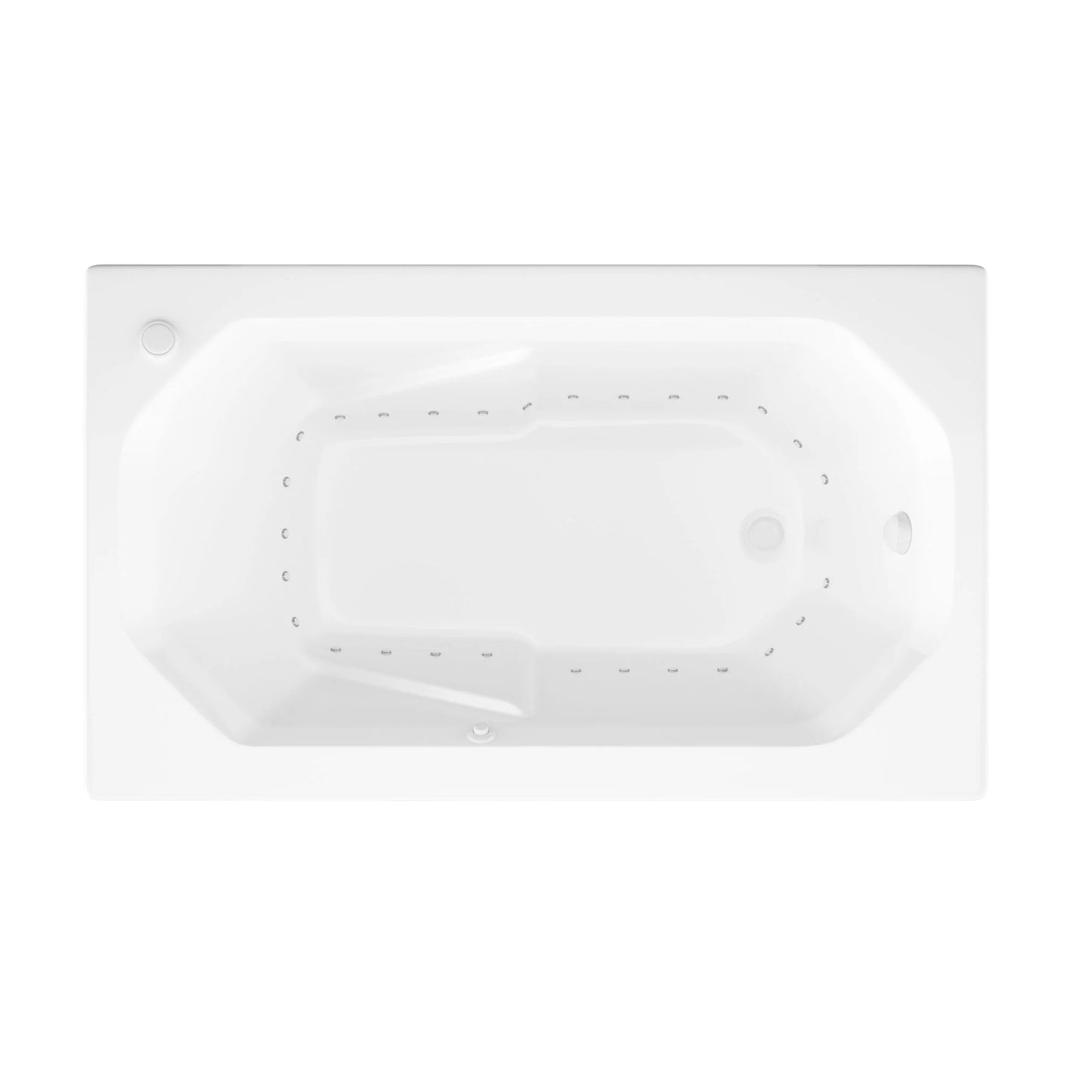 Atlantis Whirlpools Mirage 36 x 60 Rectangular Air Jetted Bathtub