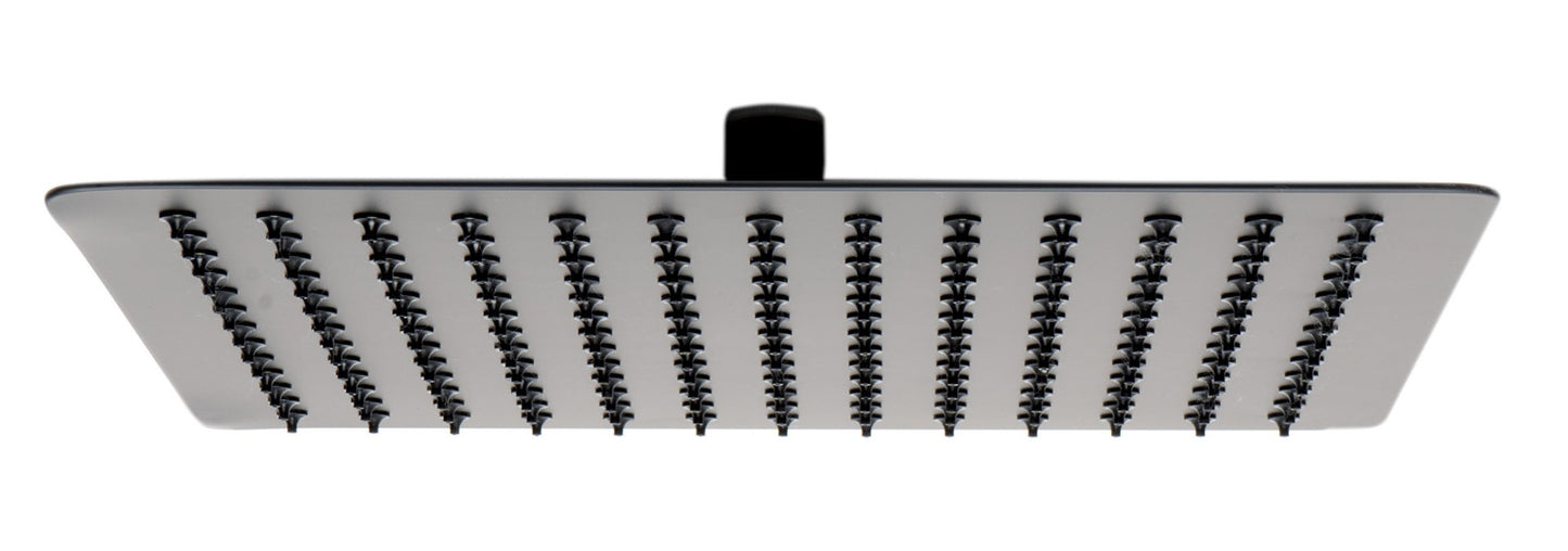 Rain Shower Head - Flat Square Stainless Steel by Alfi