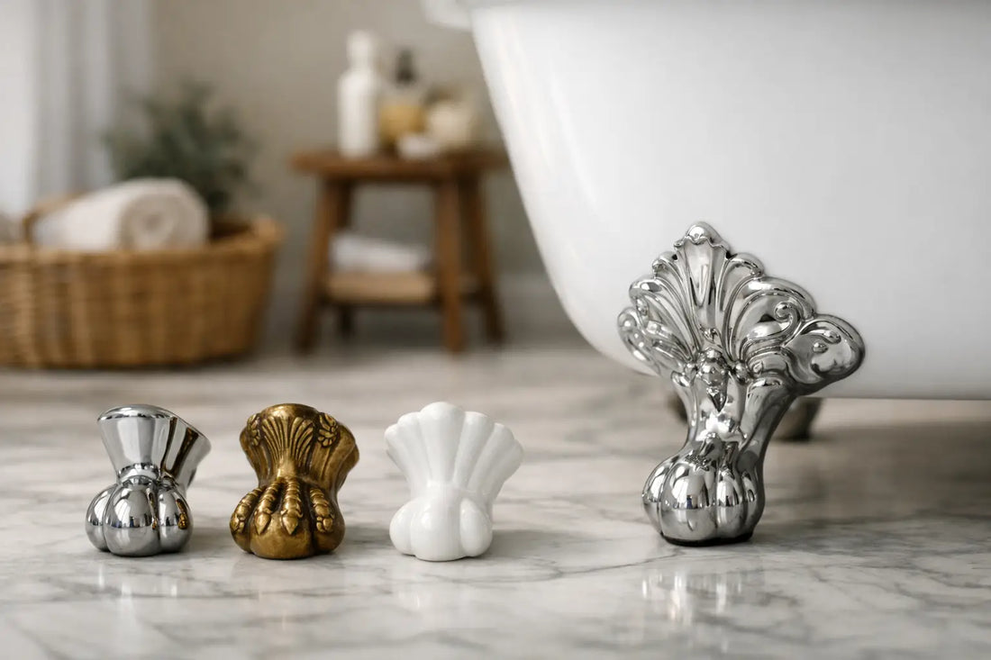 How to Choose Clawfoot Tub Feet for Your Bathroom