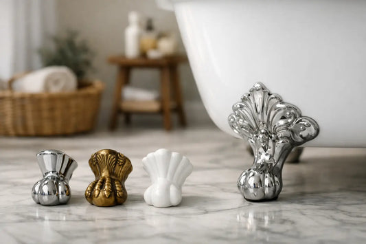 How to Choose Clawfoot Tub Feet for Your Bathroom