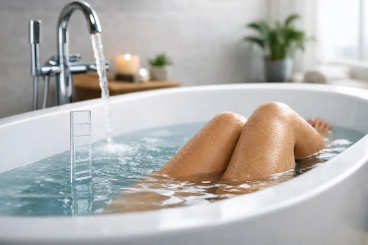 Bathtub Soaking Depth Chart for Better Comfort