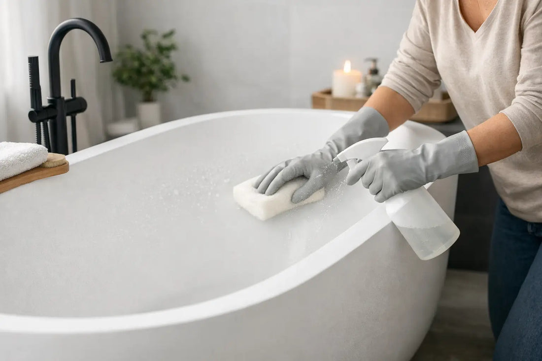 How to Clean Stone Resin Tubs Without Damage