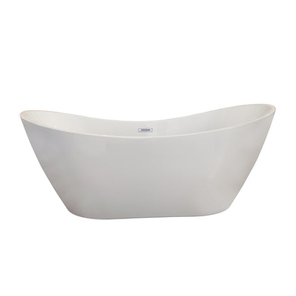 Striking Contemporary Beauty, Oval Design Freestanding Bathtub by Altair