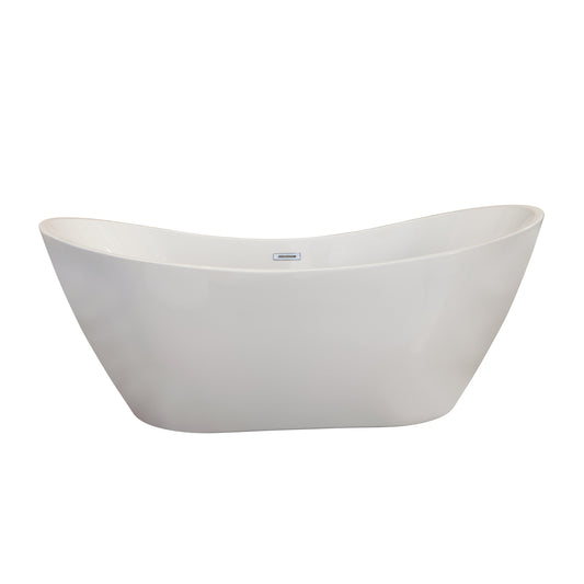 Striking Contemporary Beauty, Oval Design Freestanding Bathtub by Altair