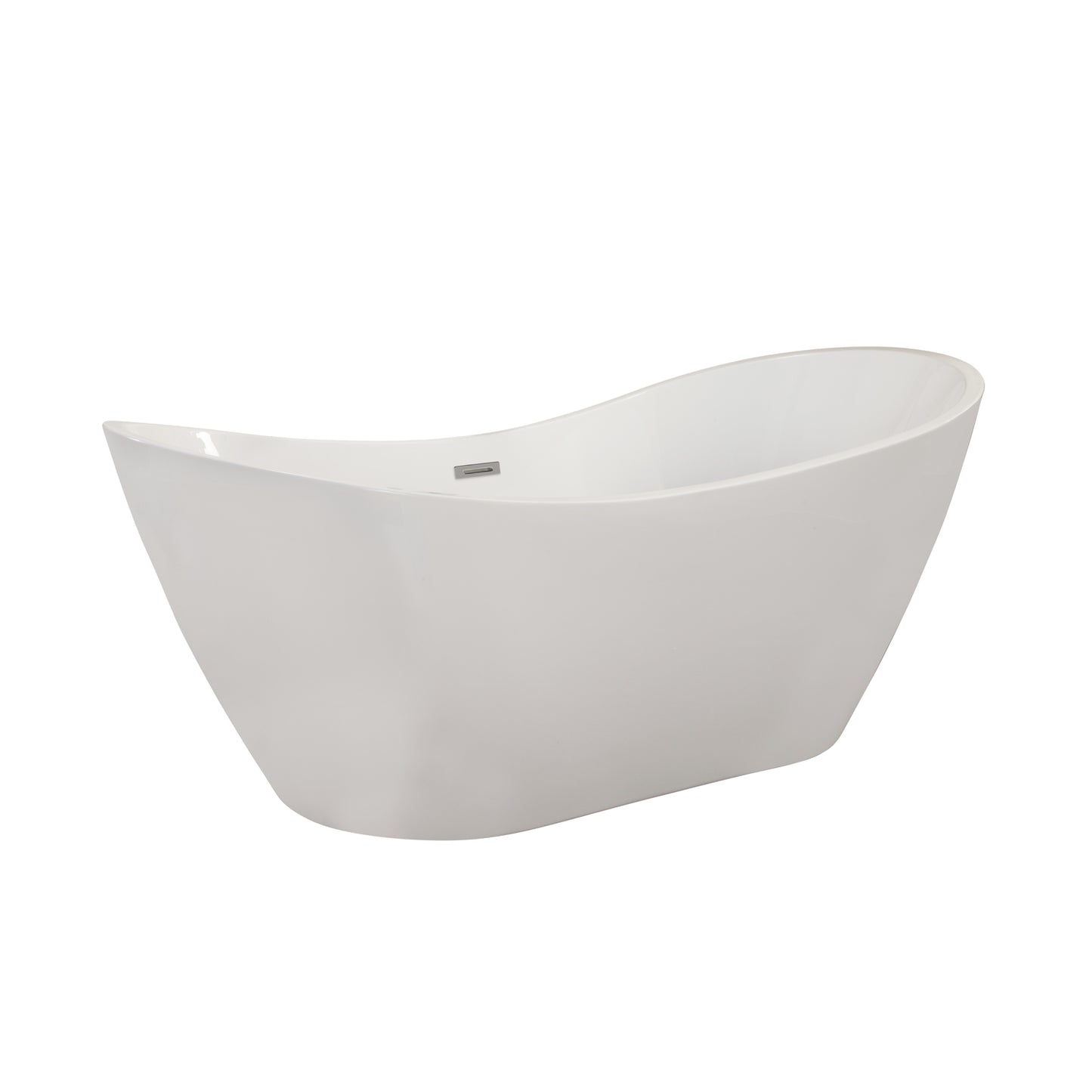 Striking Contemporary Beauty, Oval Design Freestanding Bathtub by Altair