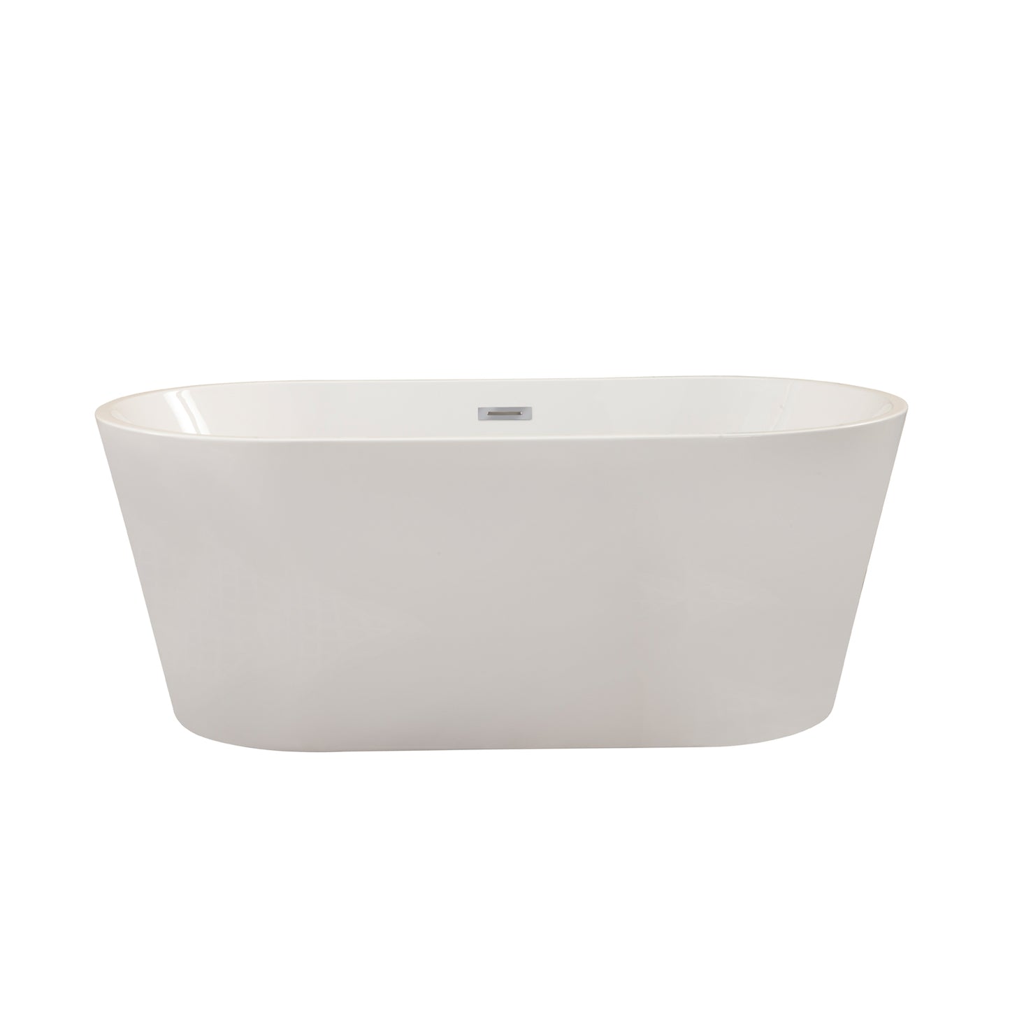 Simple, Contemporary Oval Design Freestanding Bathtub by Altair