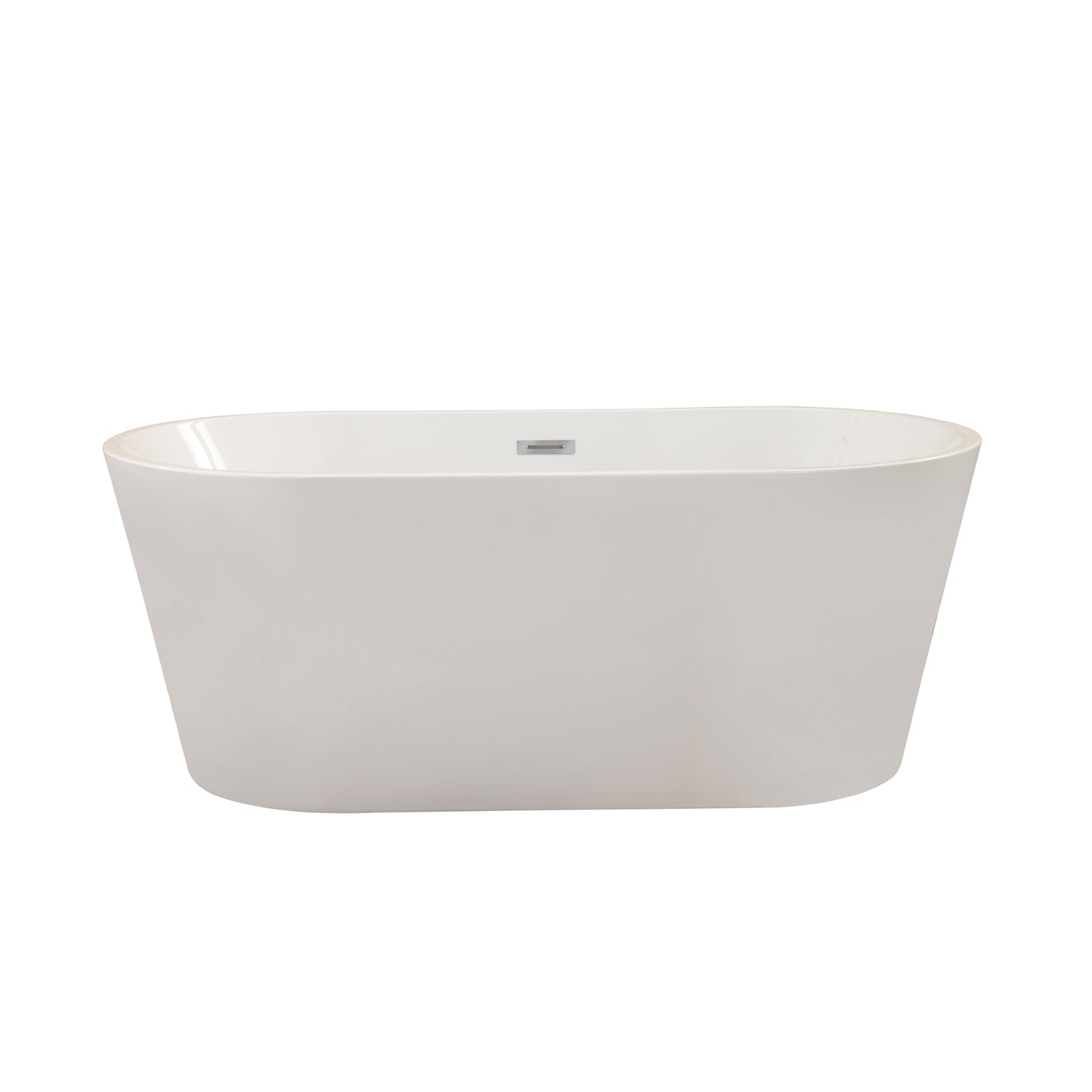 Simple, Contemporary Oval Design Freestanding Bathtub by Altair