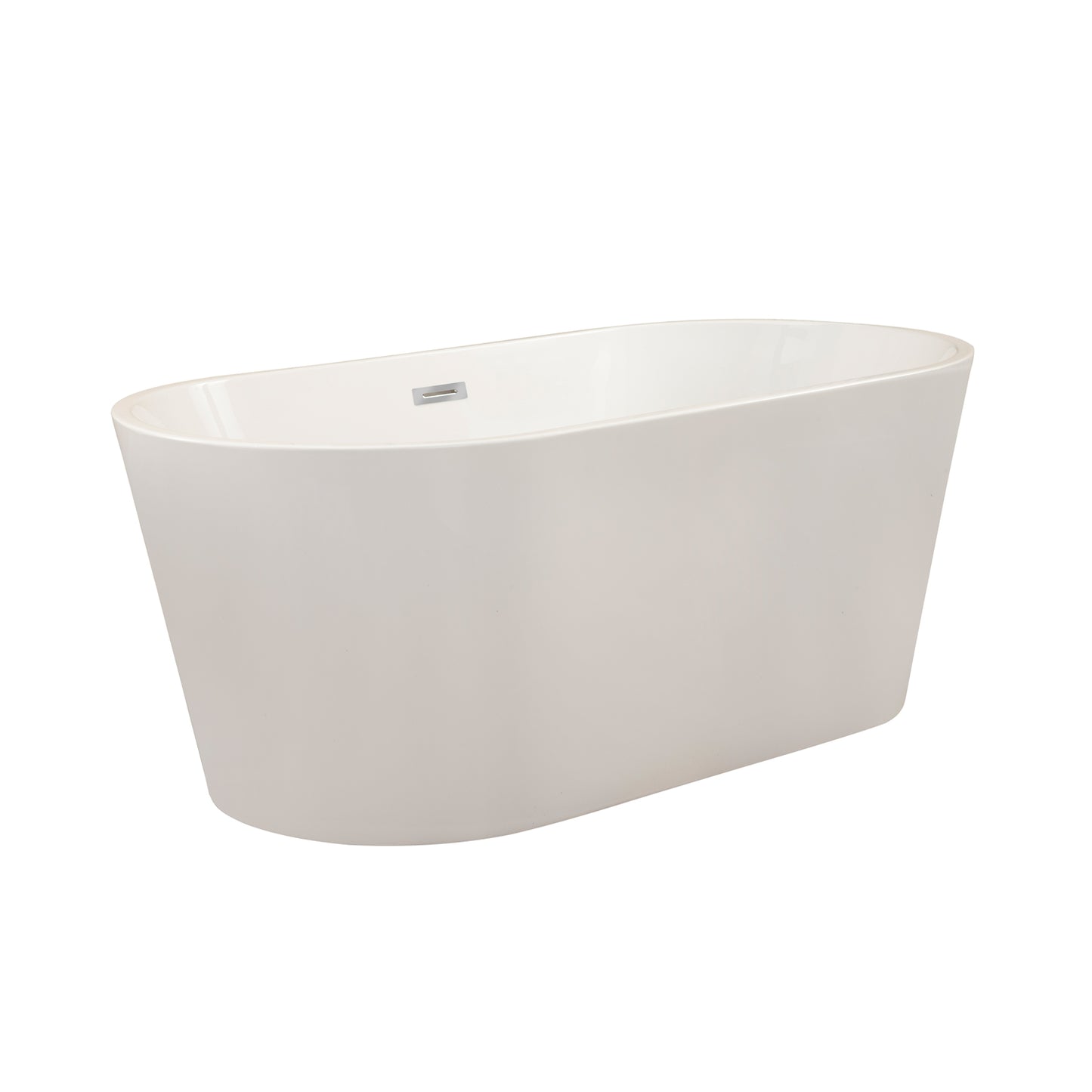 Simple, Contemporary Oval Design Freestanding Bathtub by Altair