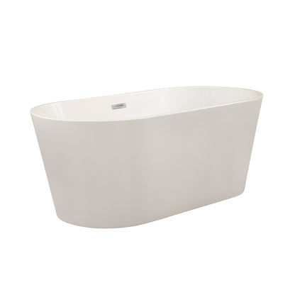 Simple, Contemporary Oval Design Freestanding Bathtub by Altair