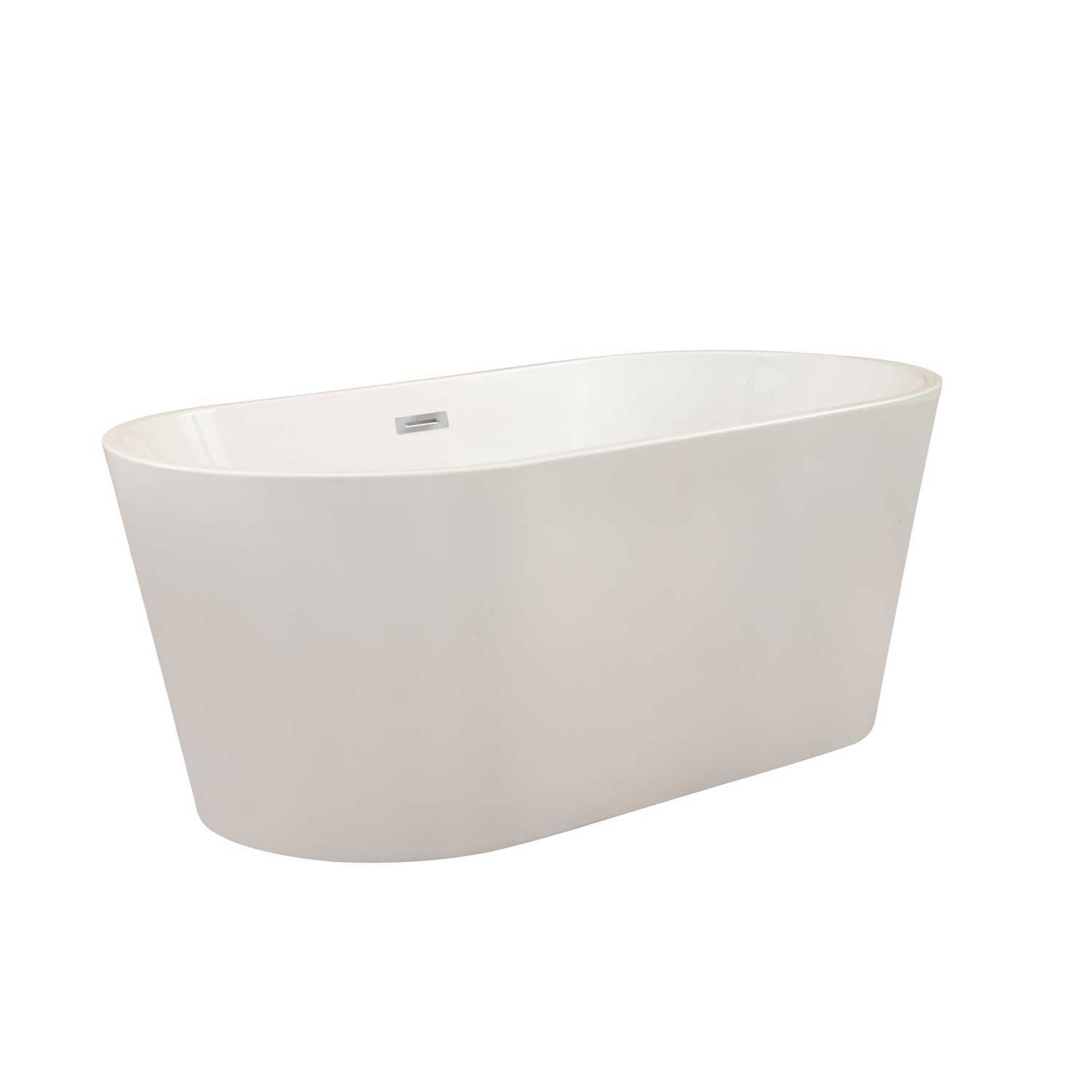 Simple, Contemporary Oval Design Freestanding Bathtub by Altair