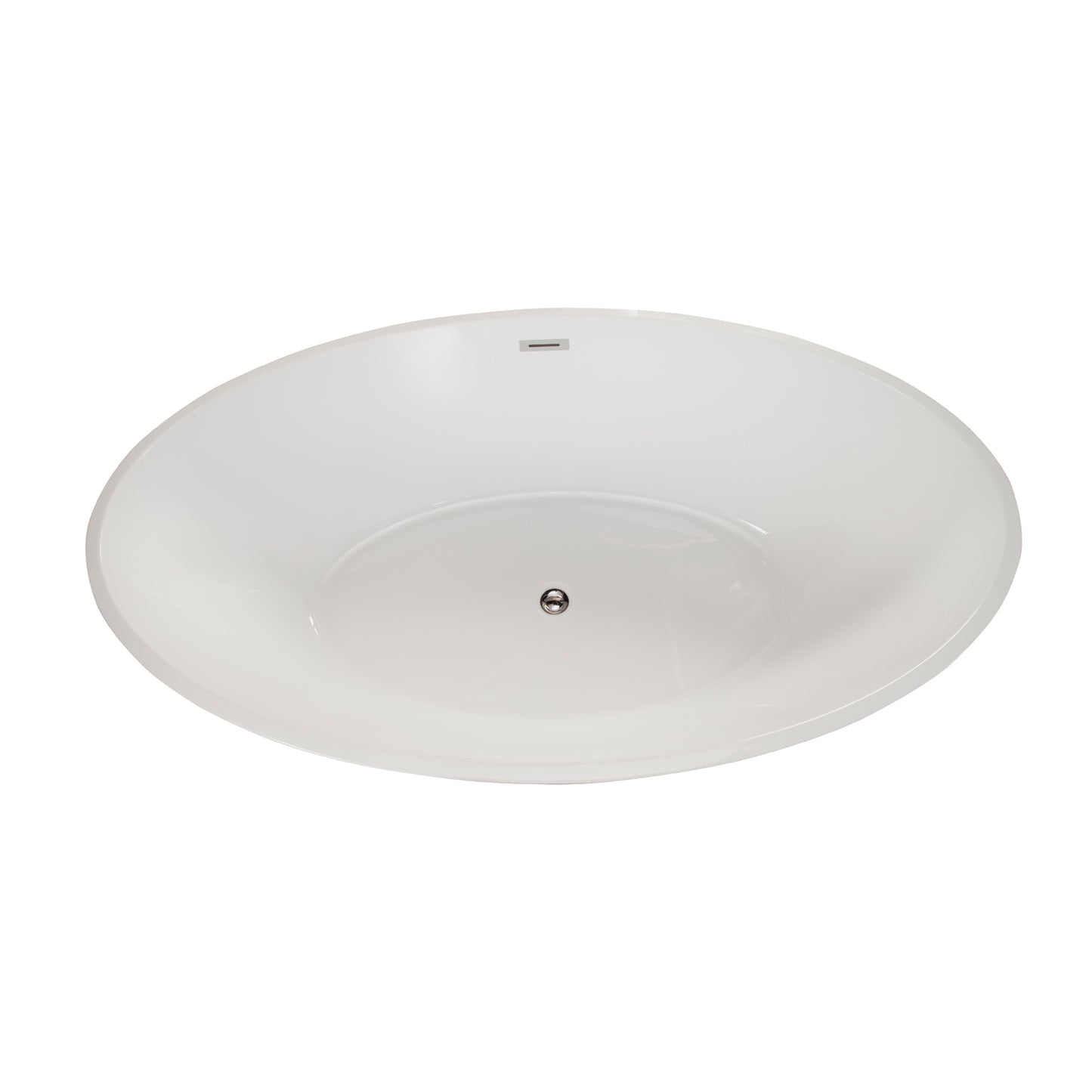 Contemporary Seamless Oval Design, a Deep, Spacious Tub by Altair