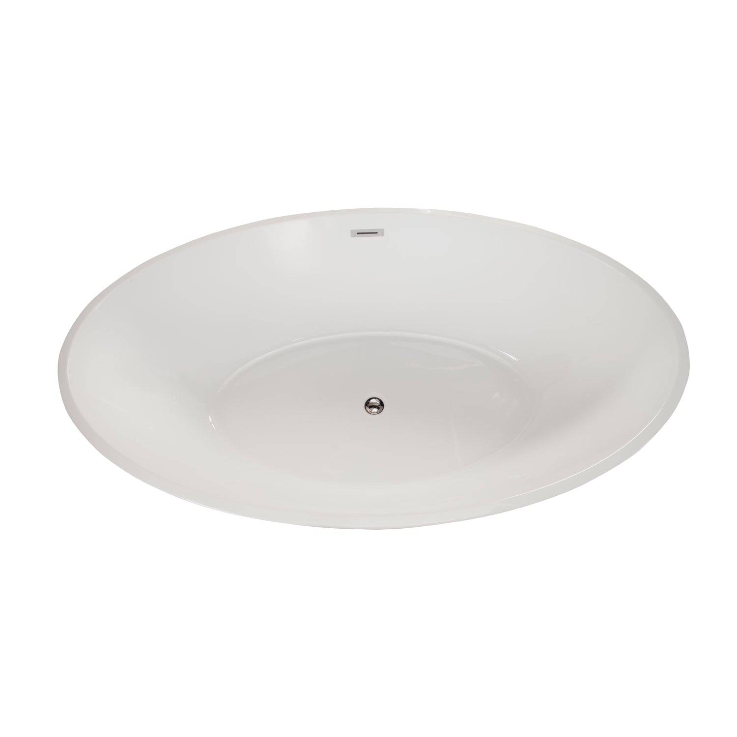 Contemporary Seamless Oval Design, a Deep, Spacious Tub by Altair