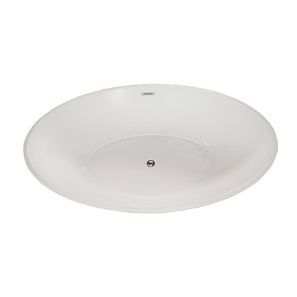 Contemporary Seamless Oval Design, a Deep, Spacious Tub by Altair