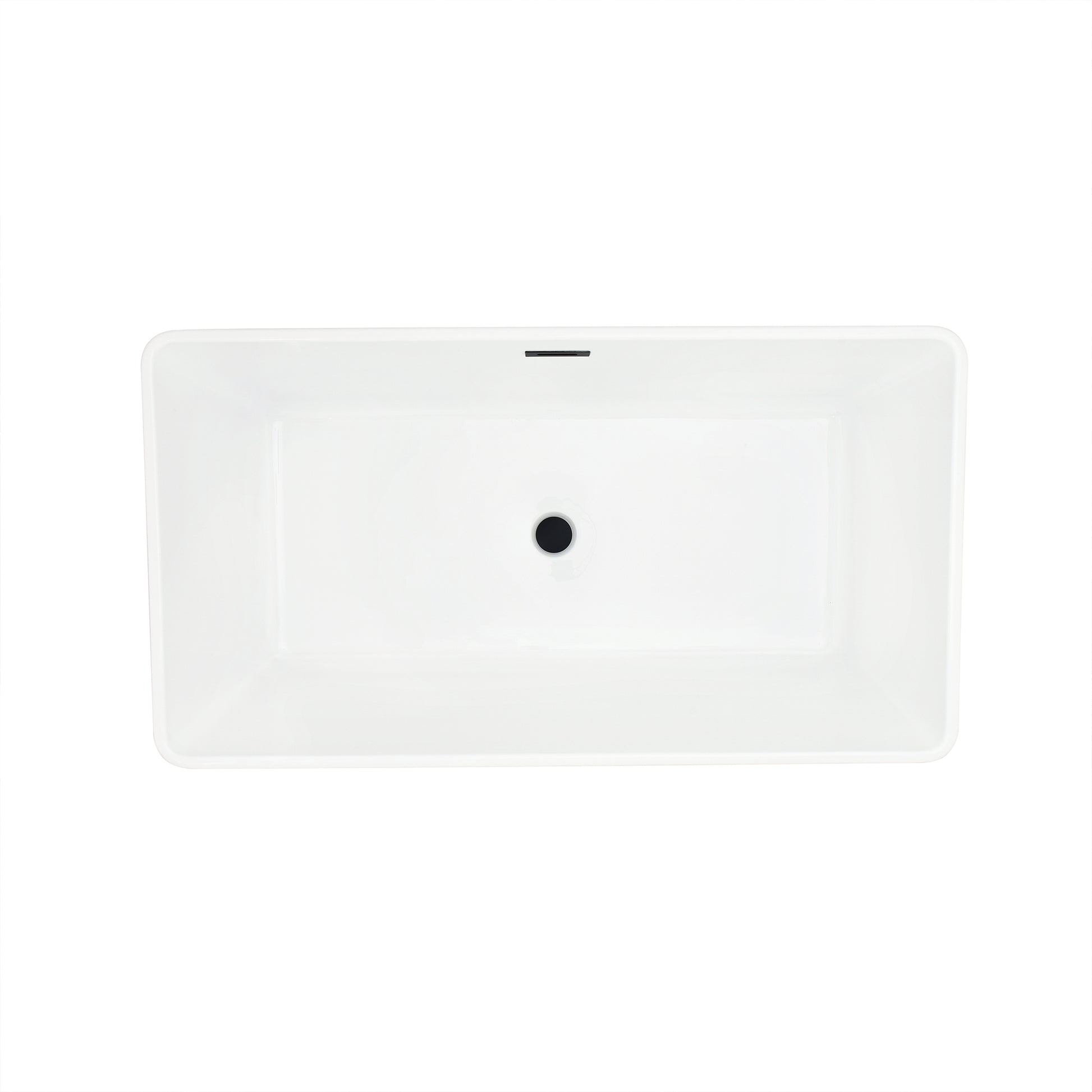 Freestanding Soaking Bathtub Features a Unique Square Silhouette by Altair