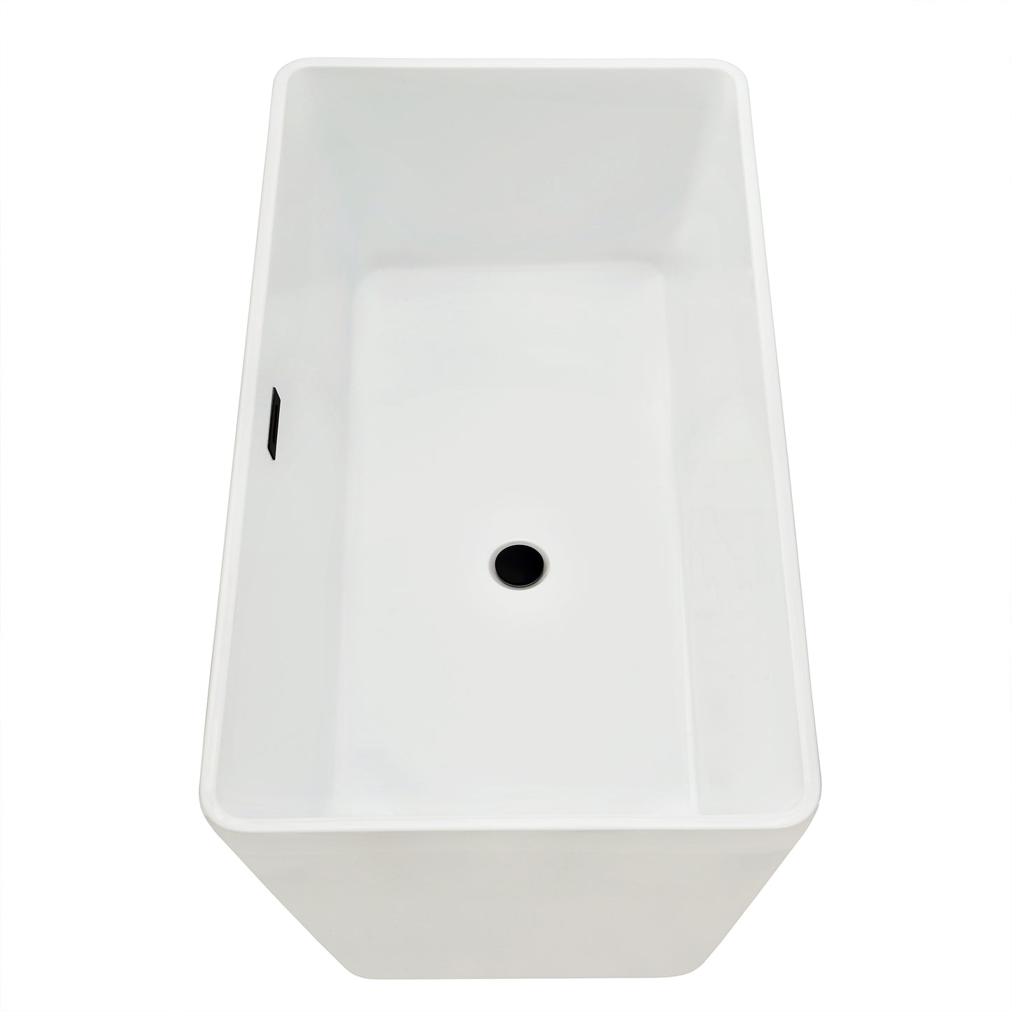 Freestanding Soaking Bathtub Features a Unique Square Silhouette by Altair