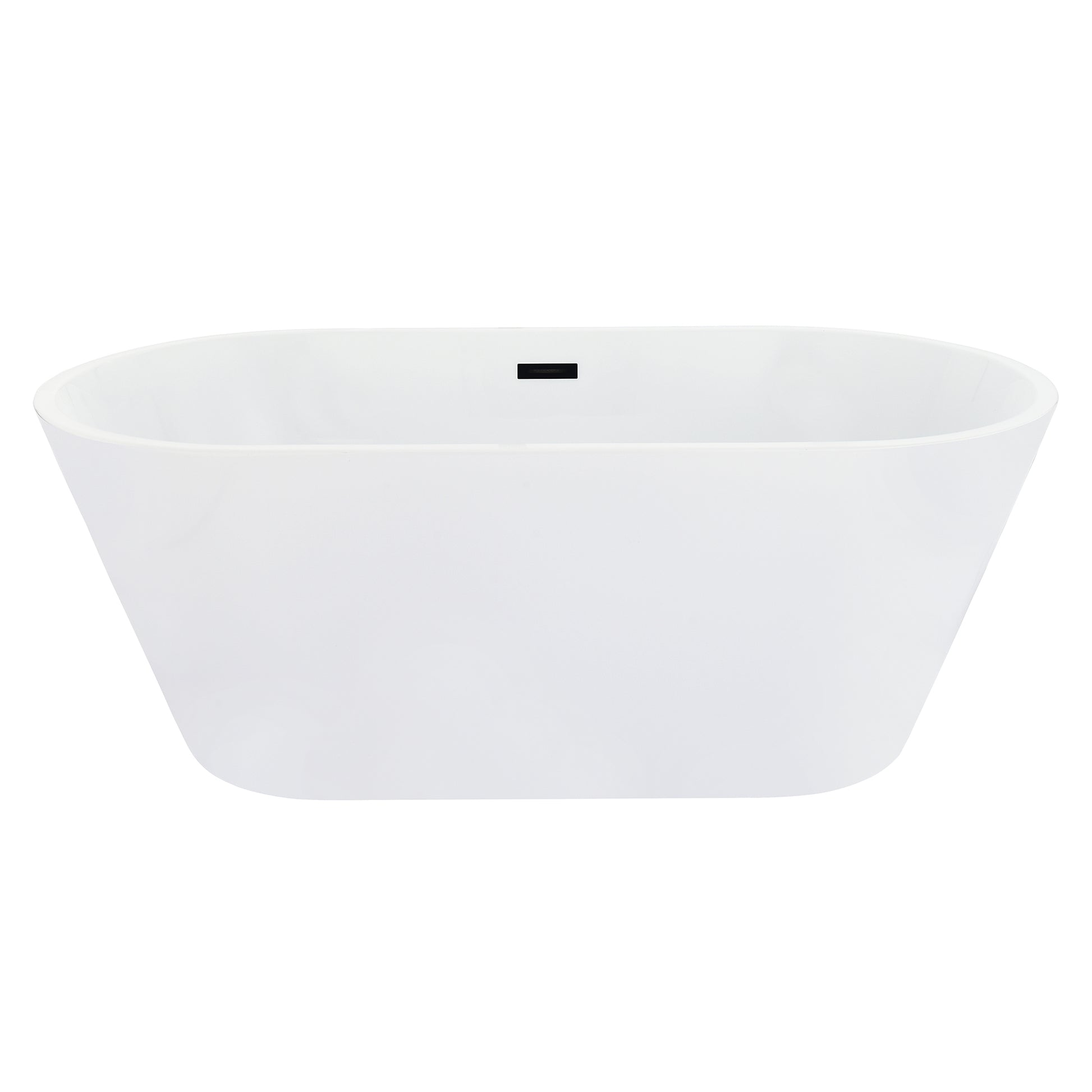 Contemporary Oval Design Freestanding Soaking Bathtub by Altair