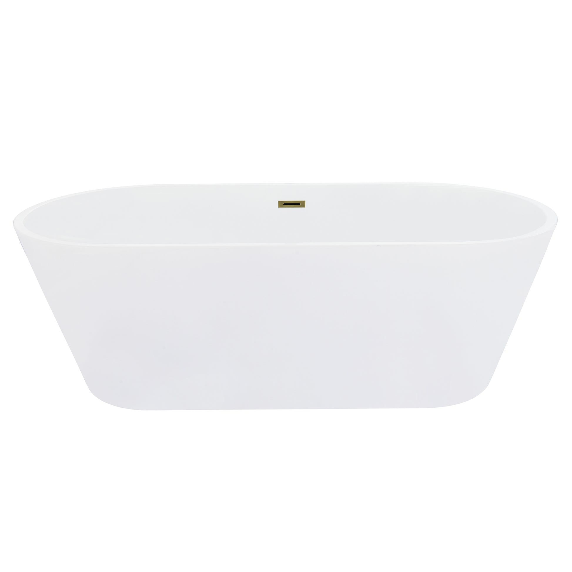 Contemporary Oval Design Freestanding Soaking Bathtub by Altair
