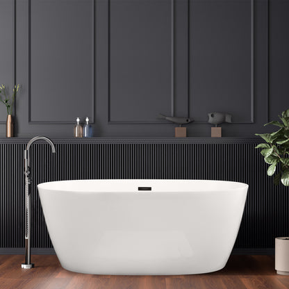 Bathtime Retreat Freestanding Soaking Bathtub by Altair