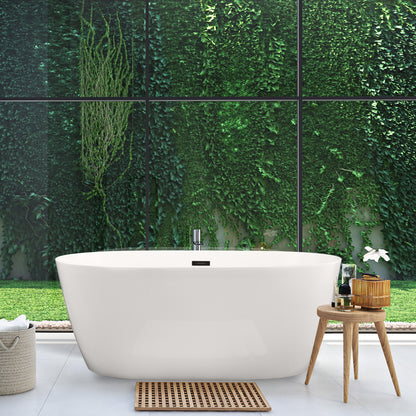 Bathtime Retreat Freestanding Soaking Bathtub by Altair