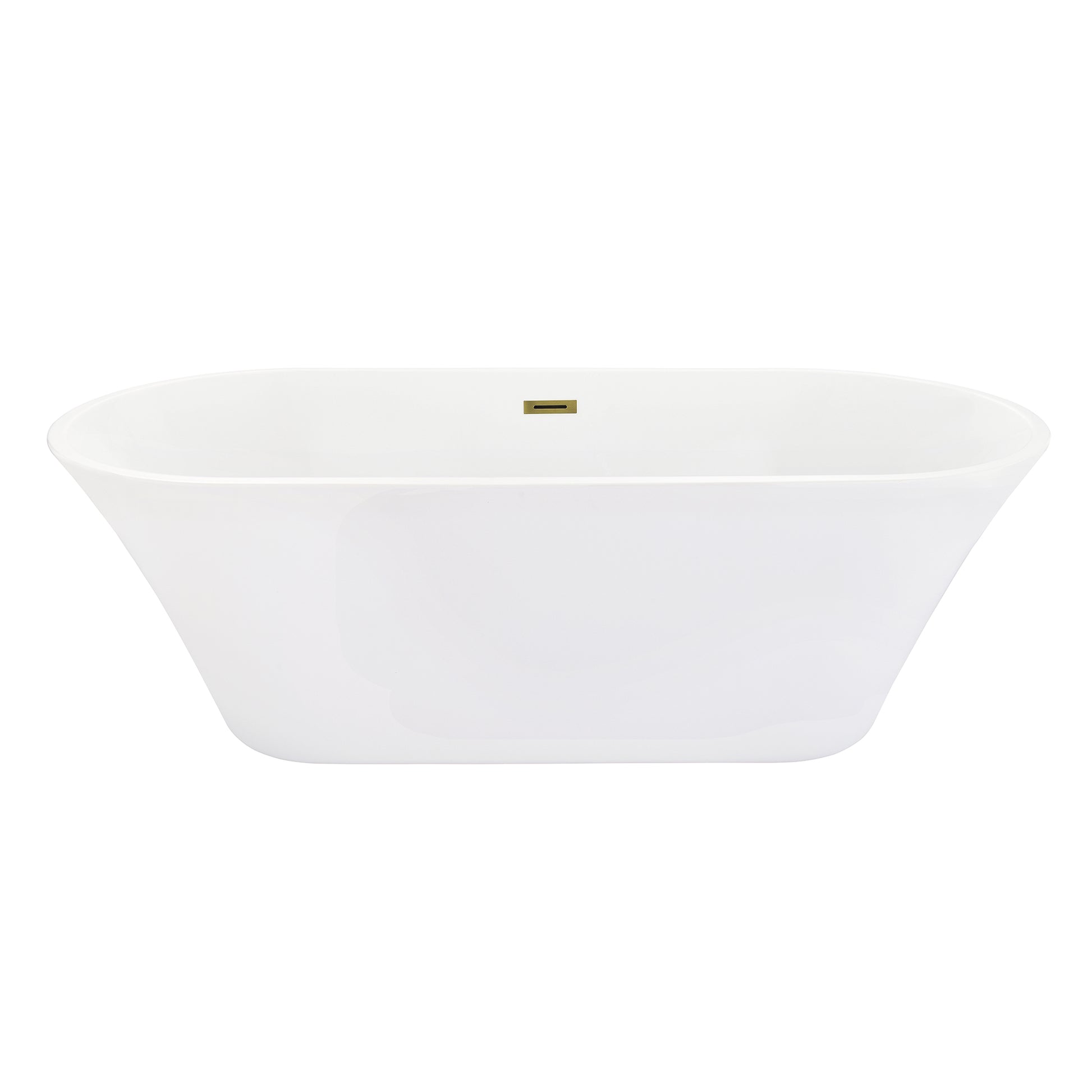 Sleek, Contemporary Oval Design Freestanding Bathtub by Altair