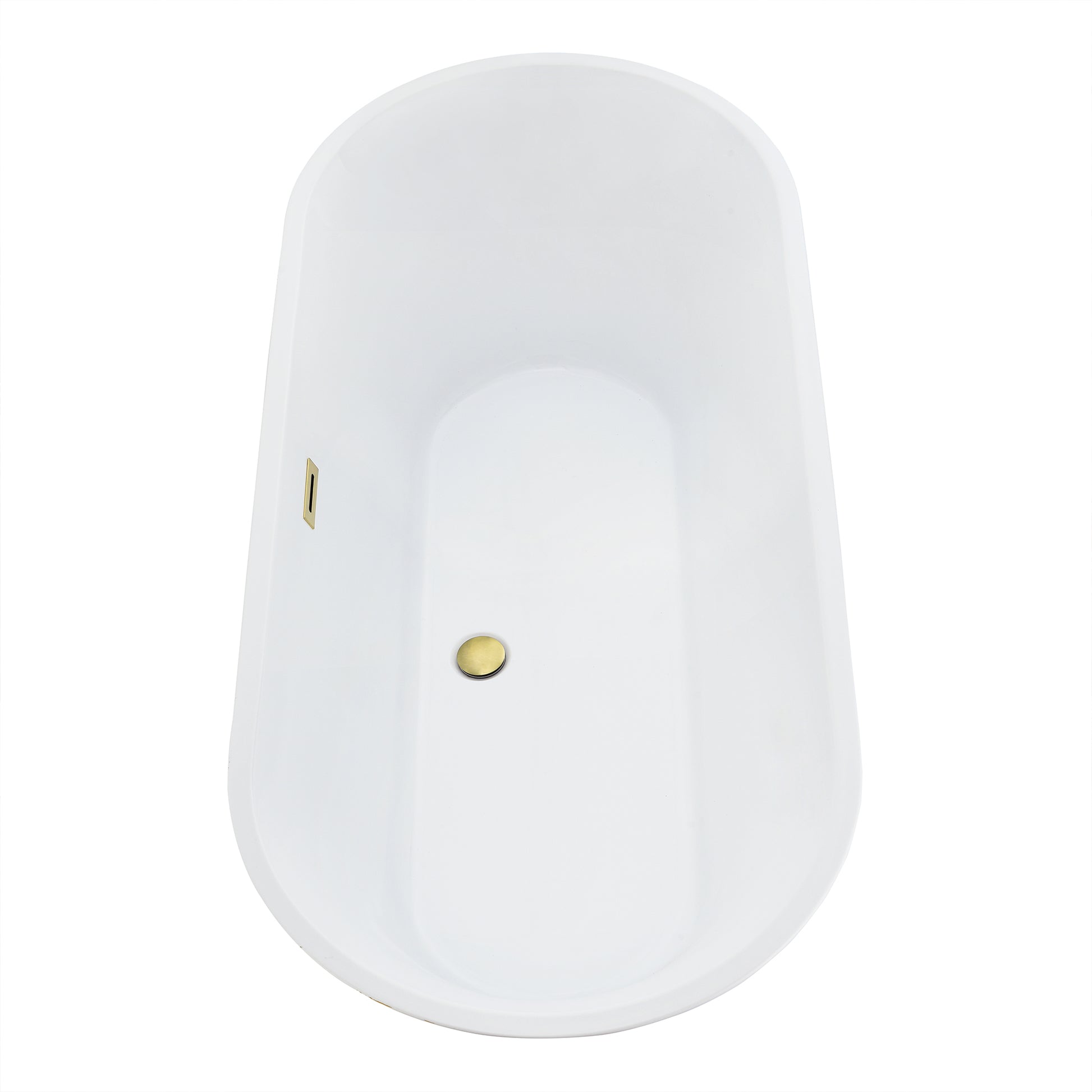 Sleek, Contemporary Oval Design Freestanding Bathtub by Altair