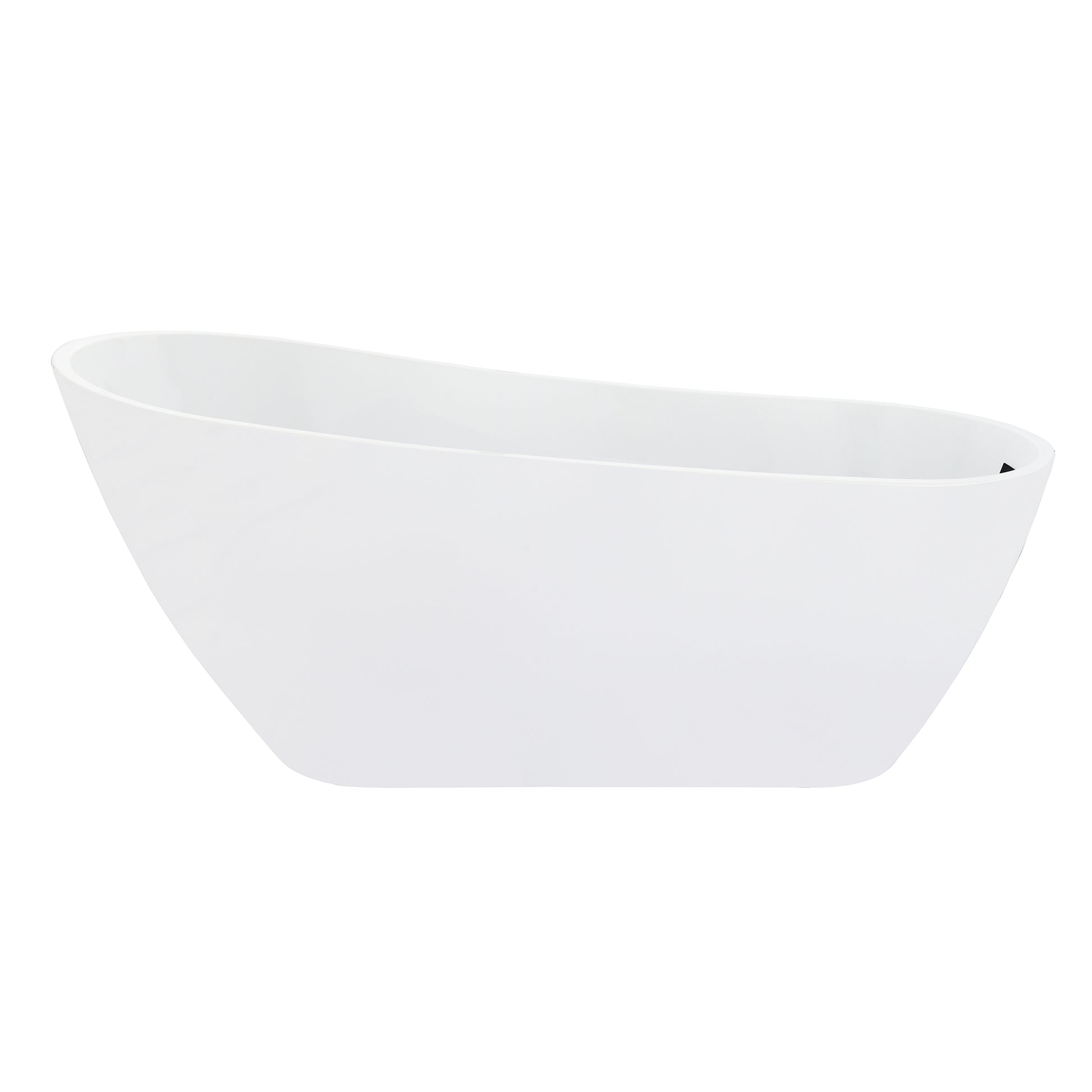 Contemporary, Single-Slipper Design Freestanding Bathtub by Altair