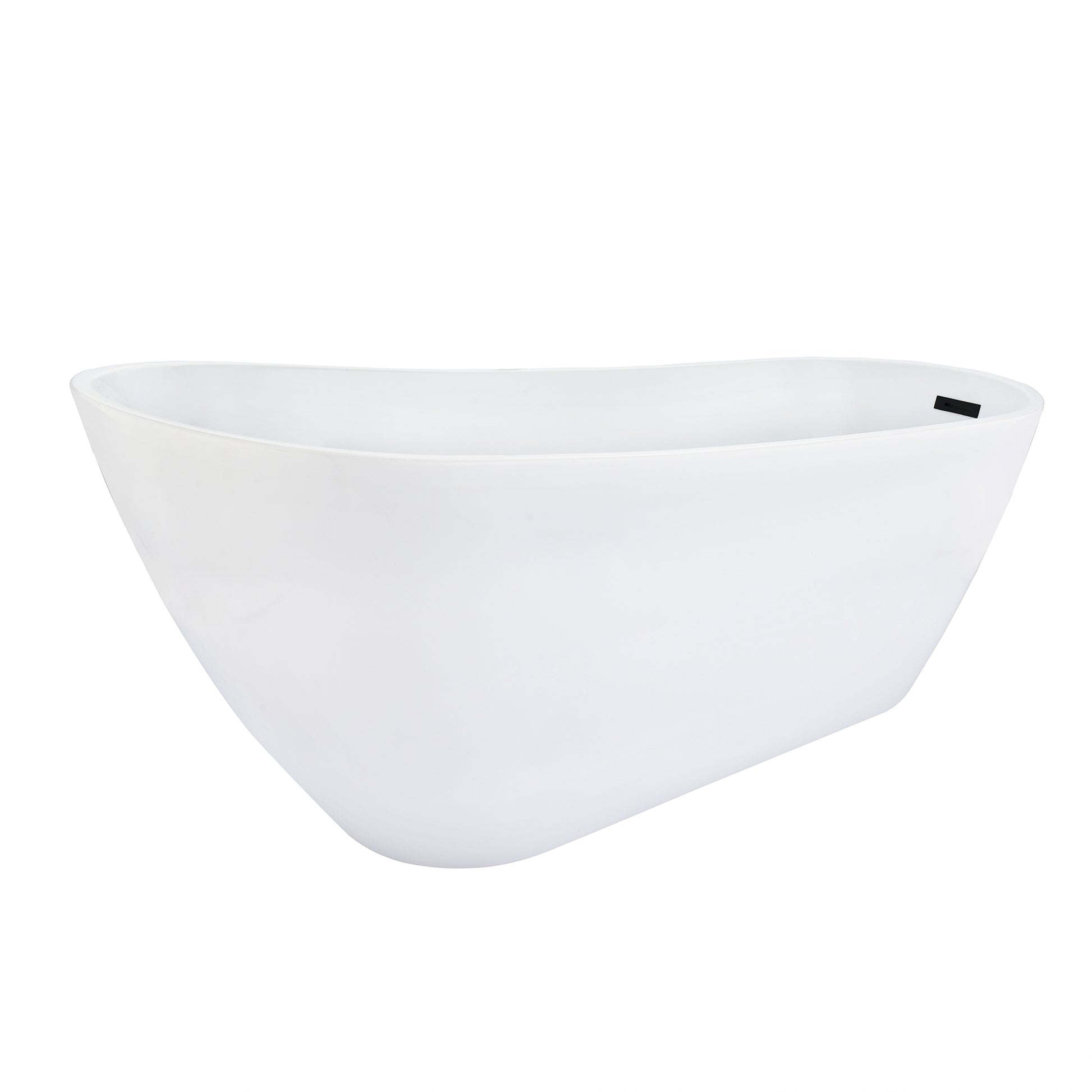 Contemporary, Single-Slipper Design Freestanding Bathtub by Altair