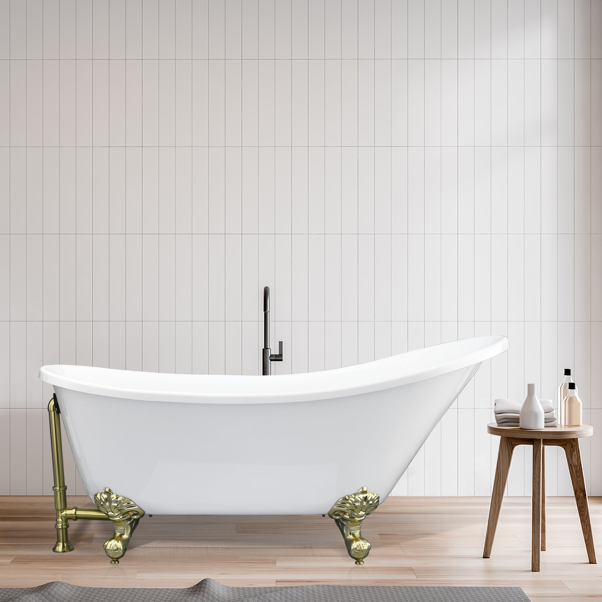 Timeless Oval Clawfoot Bathtub by Altair