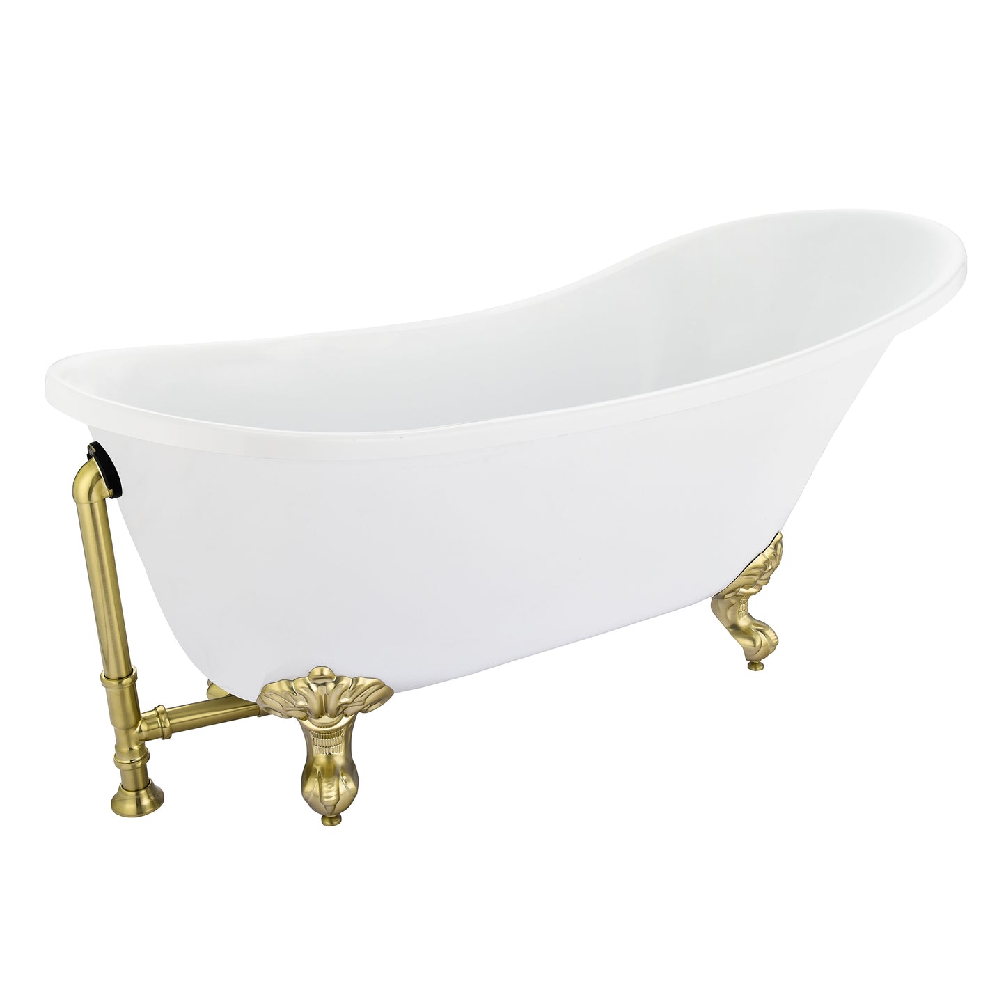 Timeless Oval Clawfoot Bathtub by Altair