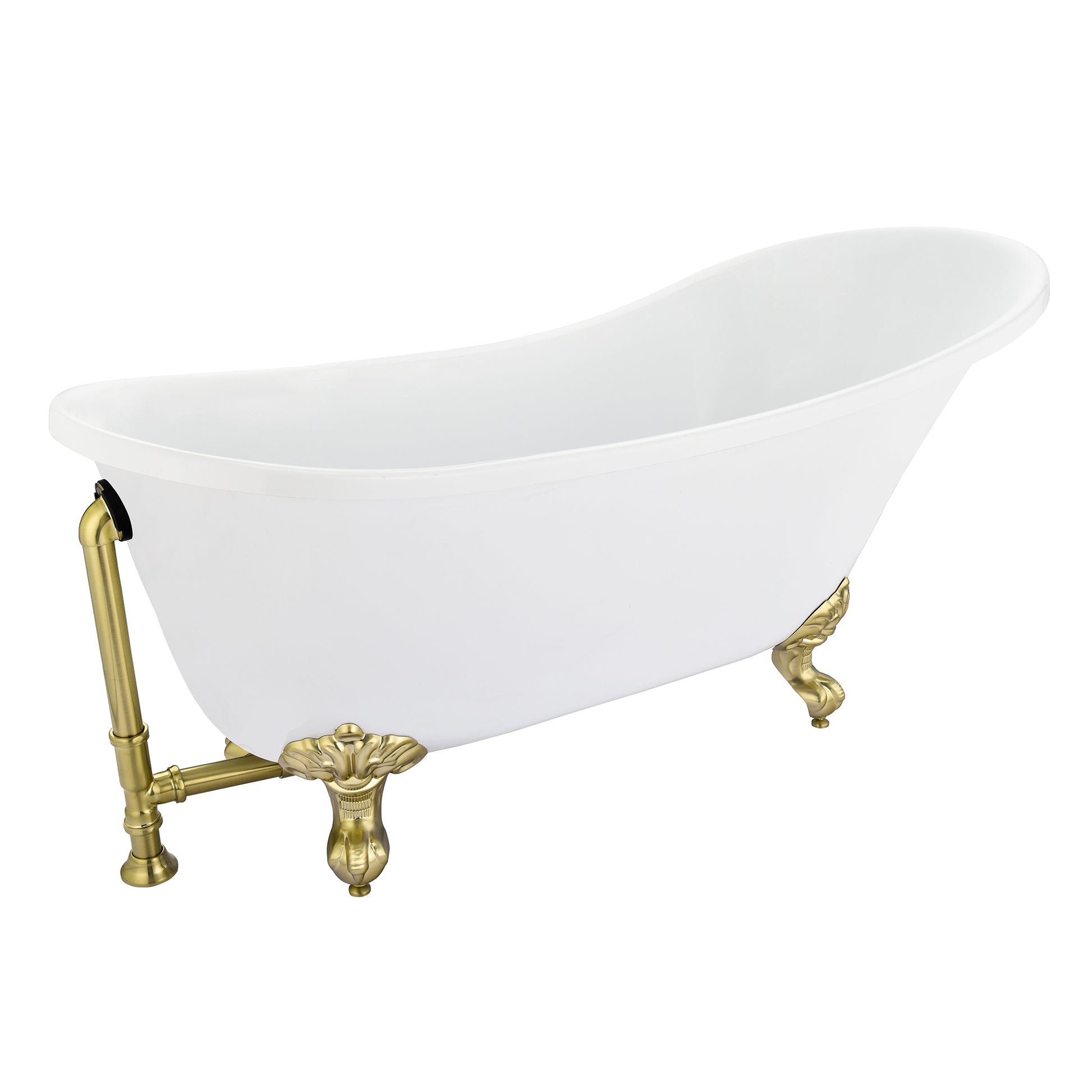 Timeless Oval Clawfoot Bathtub by Altair