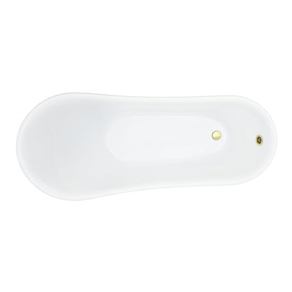 Timeless Oval Clawfoot Bathtub by Altair