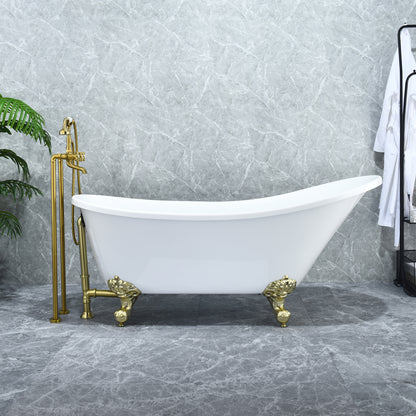 Timeless Oval Clawfoot Bathtub by Altair