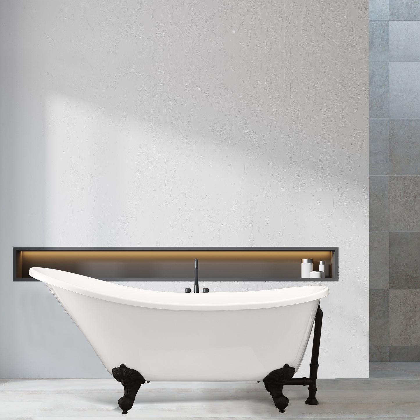 Timeless Oval Clawfoot Bathtub by Altair