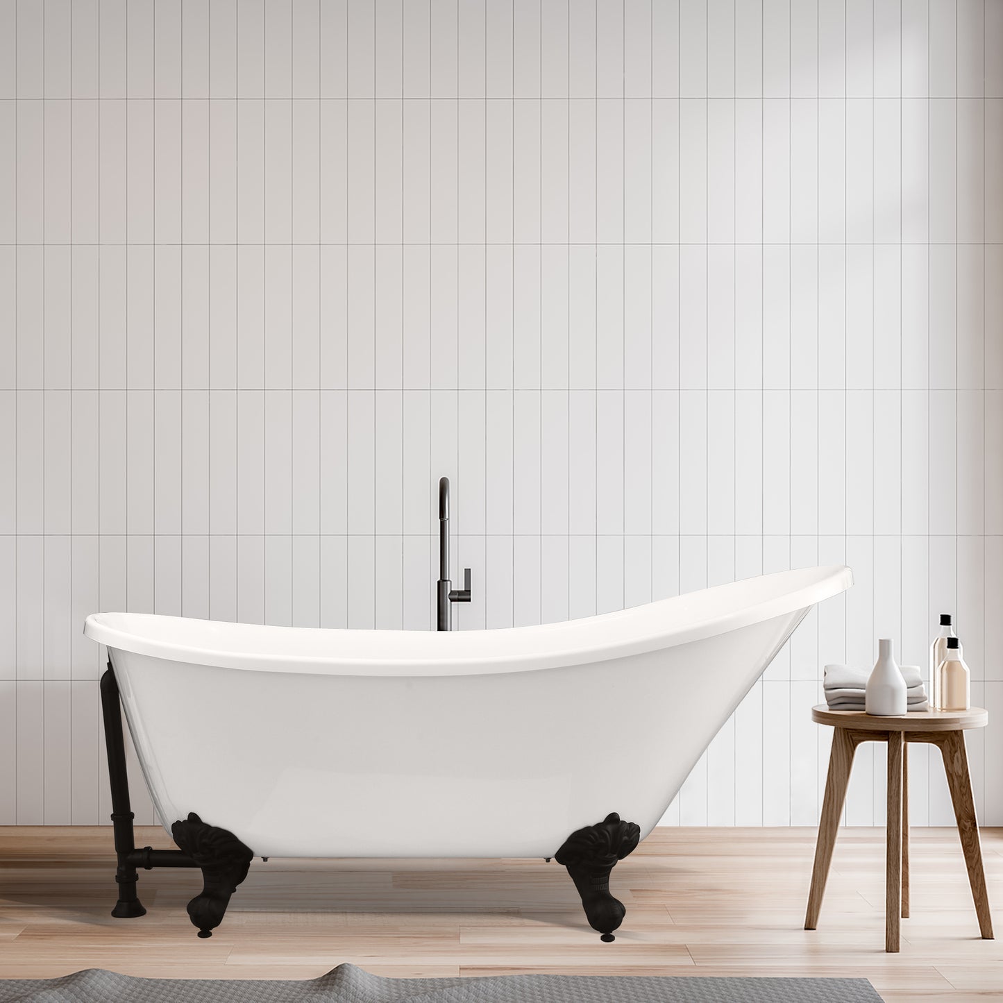 Timeless Oval Clawfoot Bathtub by Altair