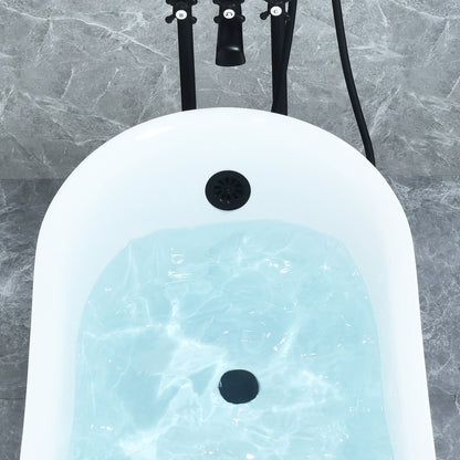 Timeless Oval Clawfoot Bathtub by Altair