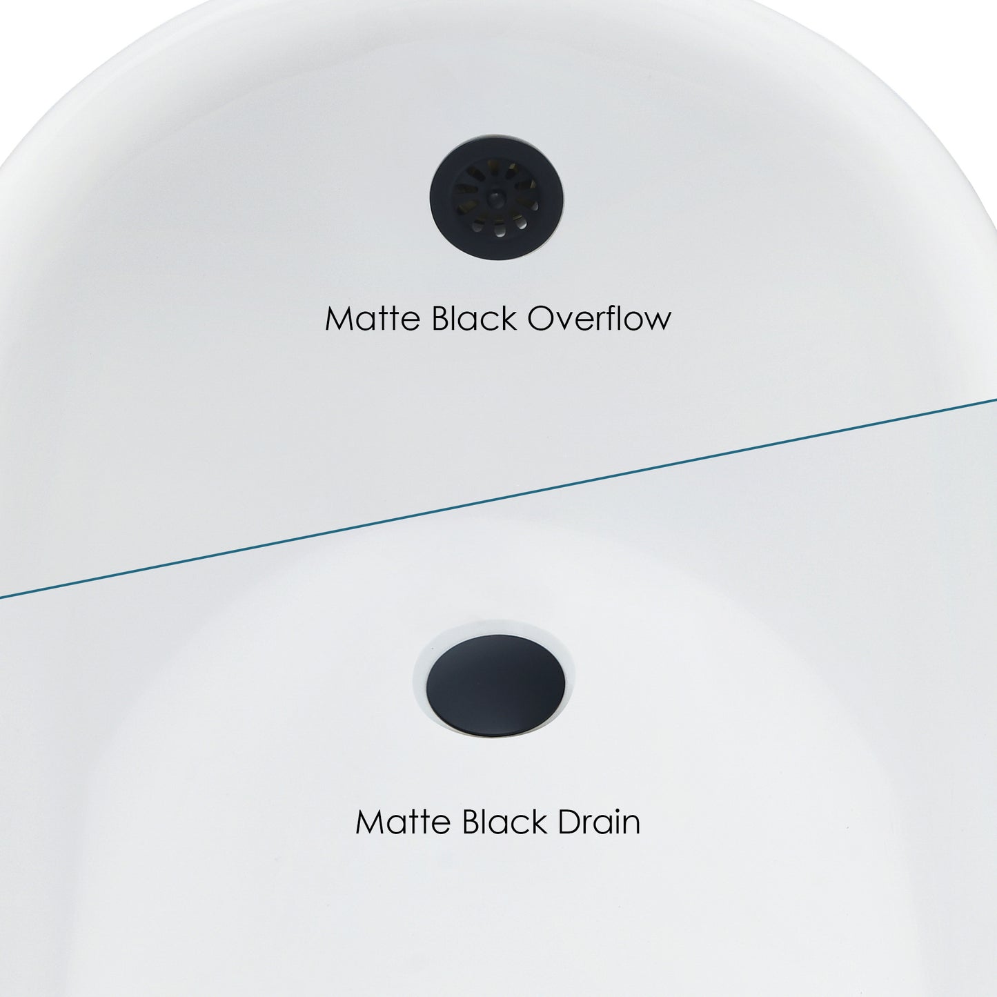 Timeless Oval Clawfoot Bathtub by Altair