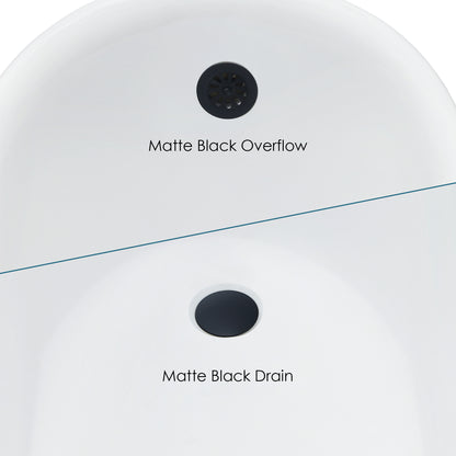 Timeless Oval Clawfoot Bathtub by Altair