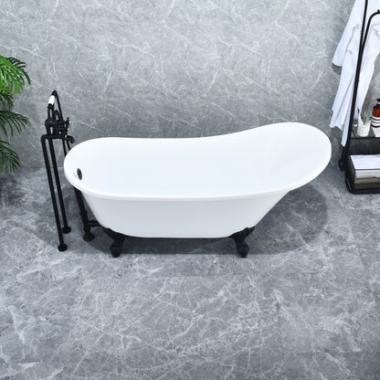 Timeless Oval Clawfoot Bathtub by Altair