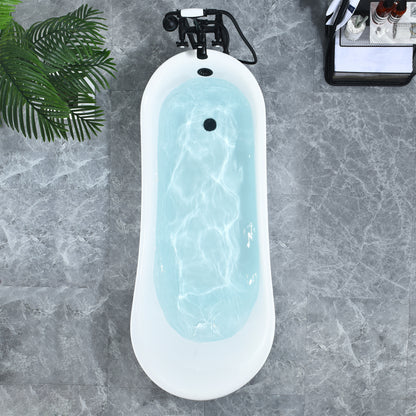 Timeless Oval Clawfoot Bathtub by Altair