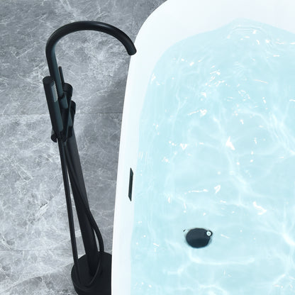 Sink Deep into Luxury with Our Freestanding Soaking Bathtub by Altair