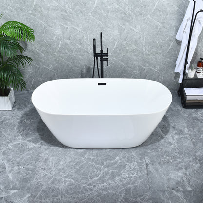 Sink Deep into Luxury with Our Freestanding Soaking Bathtub by Altair