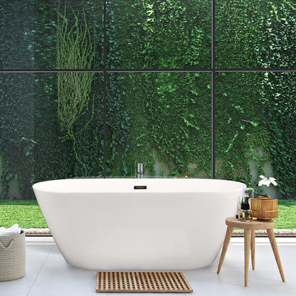 Sink Deep into Luxury with Our Freestanding Soaking Bathtub by Altair