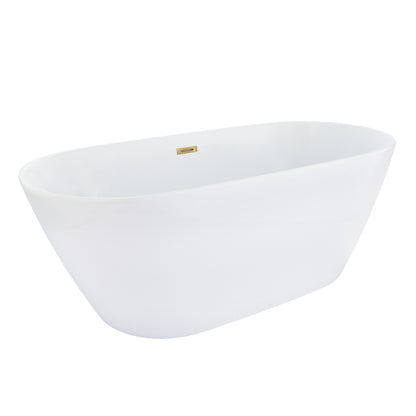 Sink Deep into Luxury with Our Freestanding Soaking Bathtub by Altair