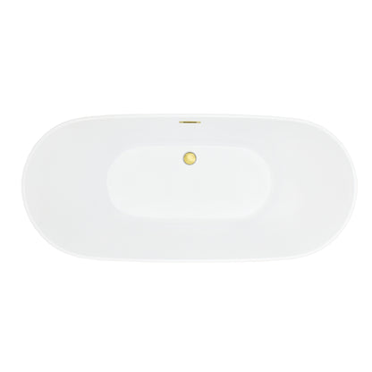 Sink Deep into Luxury with Our Freestanding Soaking Bathtub by Altair