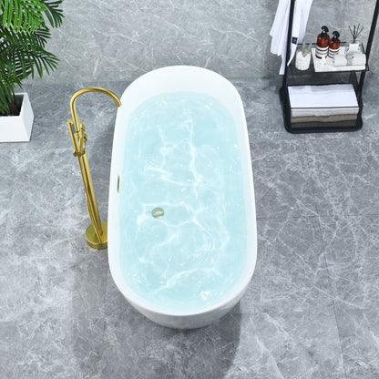 Sink Deep into Luxury with Our Freestanding Soaking Bathtub by Altair