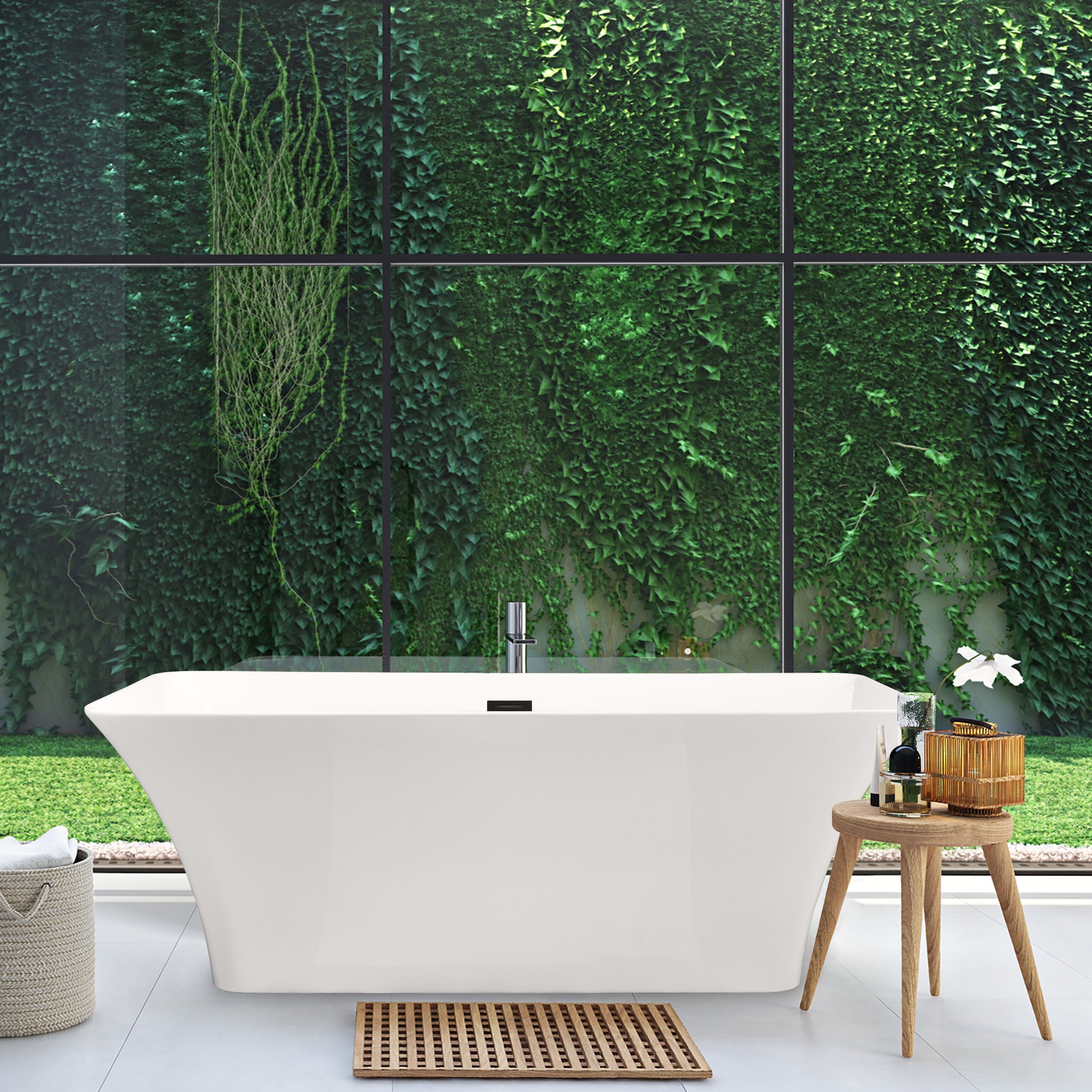 Create a New Relaxation Ritual with our stunning Freestanding Bathtub by Altair