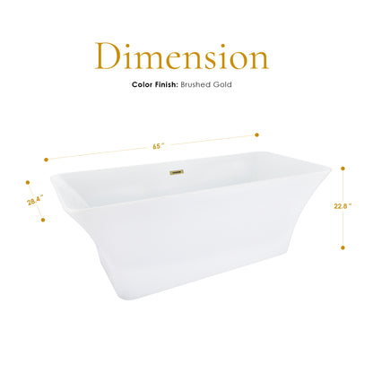 Create a New Relaxation Ritual with our stunning Freestanding Bathtub by Altair