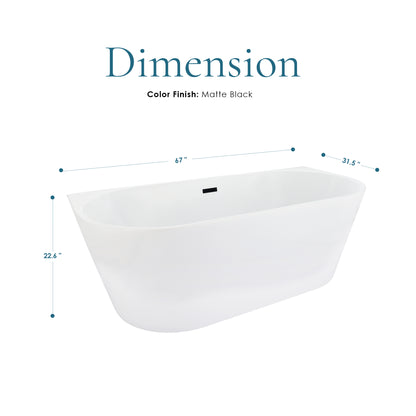 Contemporary D-shaped, back-to-wall design by Altair