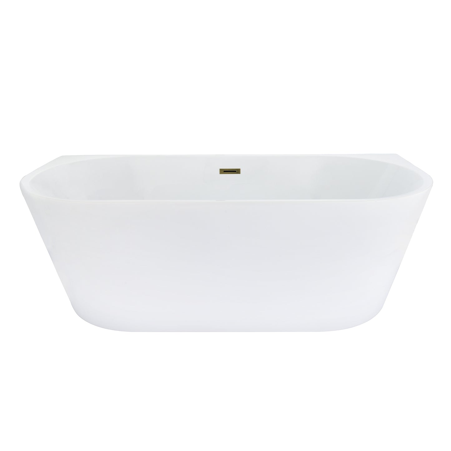 Contemporary D-shaped, back-to-wall design by Altair