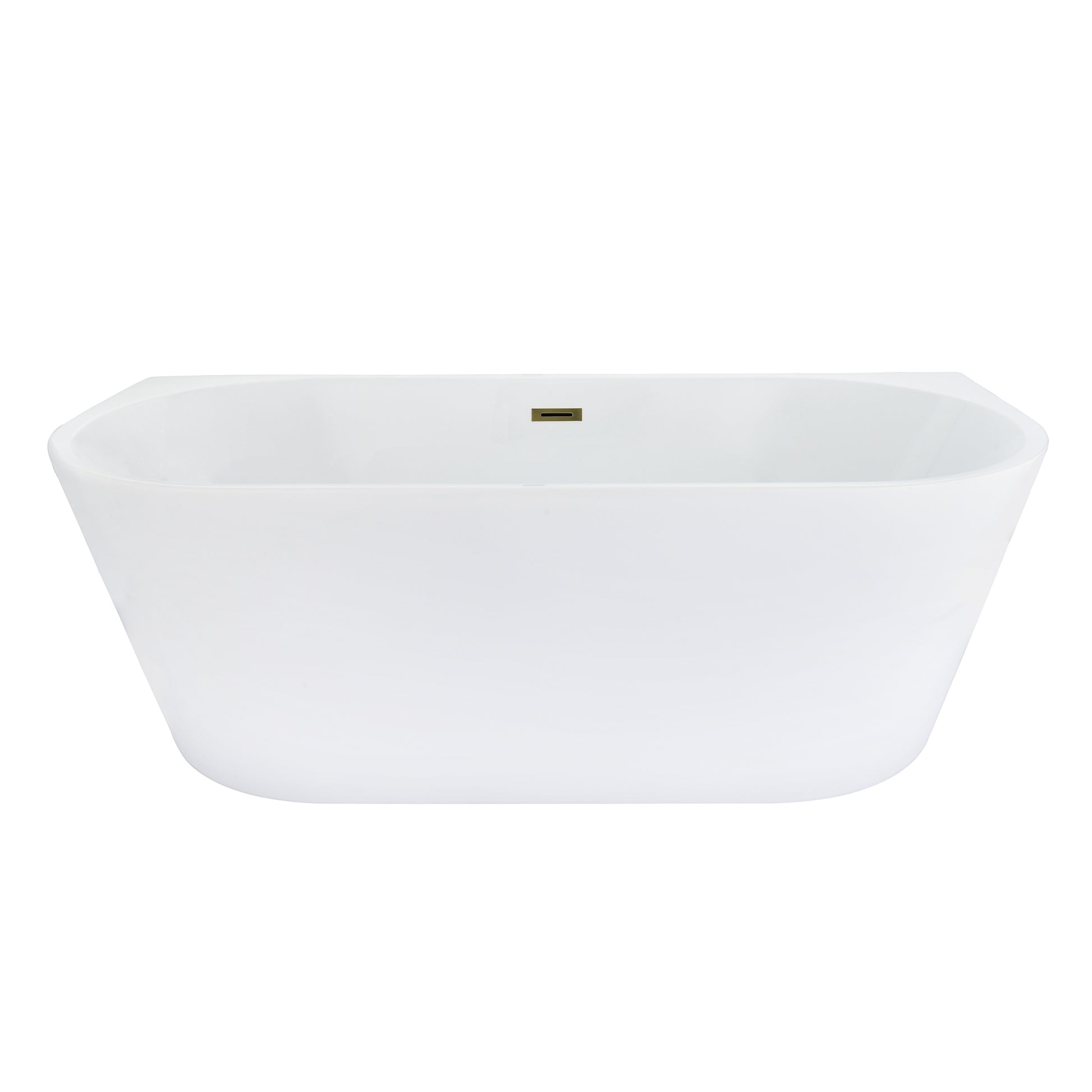 Contemporary D-shaped, back-to-wall design by Altair
